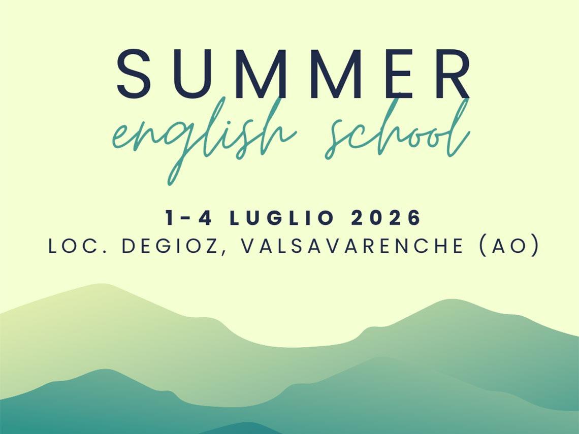 immagine per Summer English School Valsavarenche 2026